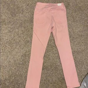 High waist skinny jeans